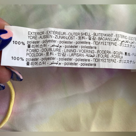 Zara cropped backless tie dye tank top - Picture 6 of 6